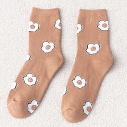 image-Women's Mid Tube Winter Stockings Spring And Autumn Fleece Terry Sock