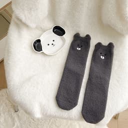 image-Japanese Three-dimensional Cat Women's Mid-calf Length Sock