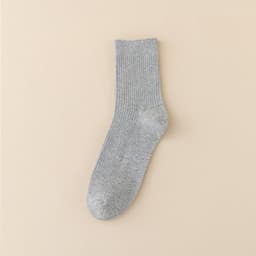 image-Sweat Absorbing And Deodorant Sports Four Seasons Men's Mid-calf Length Sock