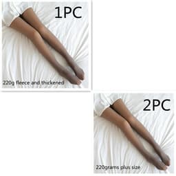 image-Fake Translucent Plus Size Leggings Fleece Lined Tights Fall And Winter Warm Fleece Pantyhose Women Fleece Lined Pantyhose Thermal Winter Tights