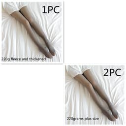 image-Fake Translucent Plus Size Leggings Fleece Lined Tights Fall And Winter Warm Fleece Pantyhose Women Fleece Lined Pantyhose Thermal Winter Tights