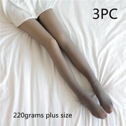 image-Fake Translucent Plus Size Leggings Fleece Lined Tights Fall And Winter Warm Fleece Pantyhose Women Fleece Lined Pantyhose Thermal Winter Tights