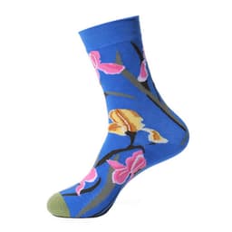 image-Renaissance Men And Women Mid-calf Spring And Autumn Cotton Sock