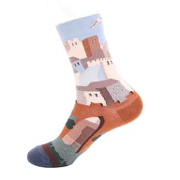 image-Renaissance Men And Women Mid-calf Spring And Autumn Cotton Sock