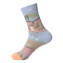 image-Renaissance Men And Women Mid-calf Spring And Autumn Cotton Sock