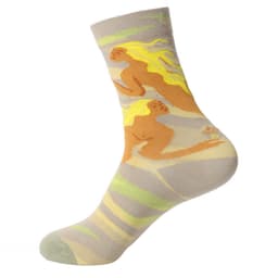 image-Renaissance Men And Women Mid-calf Spring And Autumn Cotton Sock