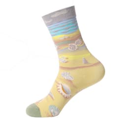 image-Renaissance Men And Women Mid-calf Spring And Autumn Cotton Sock