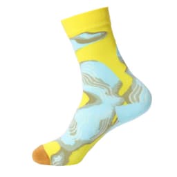 image-Renaissance Men And Women Mid-calf Spring And Autumn Cotton Sock