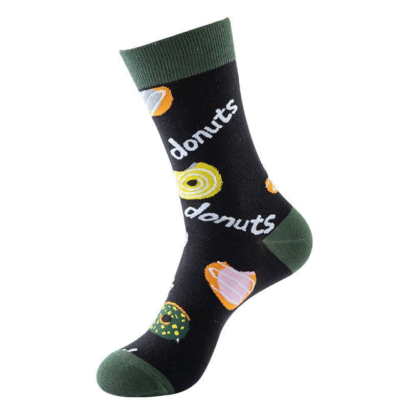 image-Mid-tube Star Animal Tide Socks