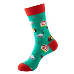 image-Mid-tube Star Animal Tide Socks
