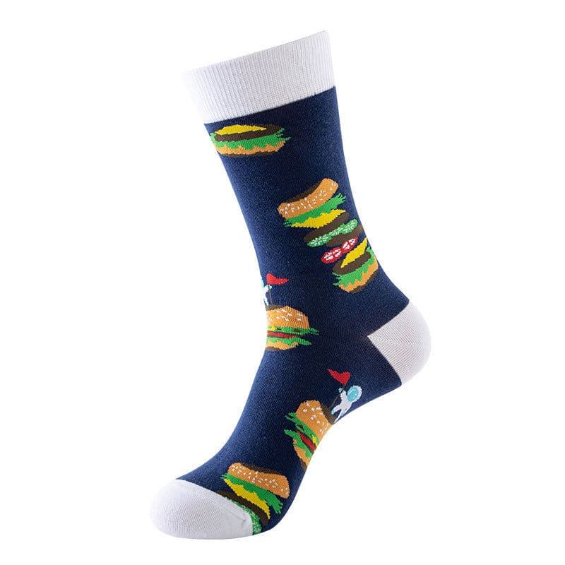 image-Mid-tube Star Animal Tide Socks
