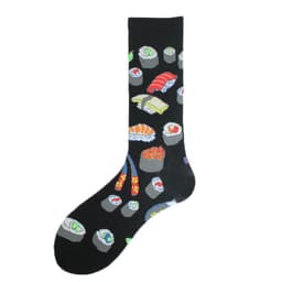 image-Men's Mid-calf Cotton Socks Jacquard Couple Sex Socks