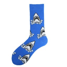 image-Men's Mid-calf Cotton Socks Jacquard Couple Sex Socks