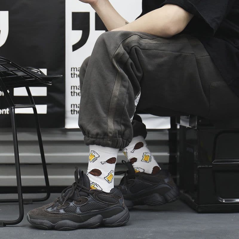 image-Cute Korean Style Cartoon Socks Children Tube Socks