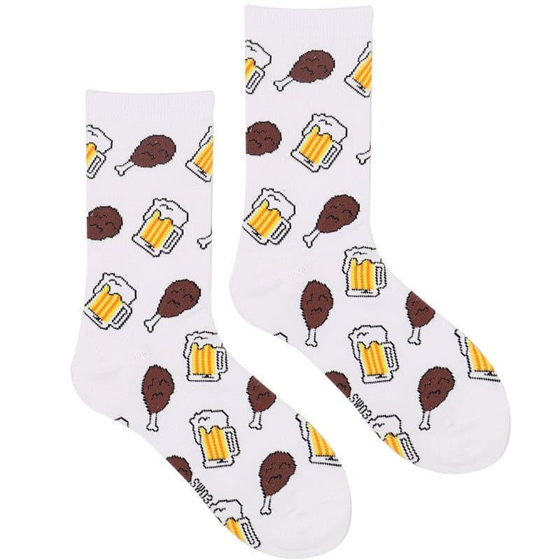 image-Cute Korean Style Cartoon Socks Children Tube Socks