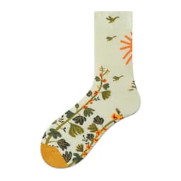 image-Women's Retro Spring And Autumn Cotton Sock