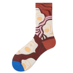 image-Women's Retro Spring And Autumn Cotton Sock