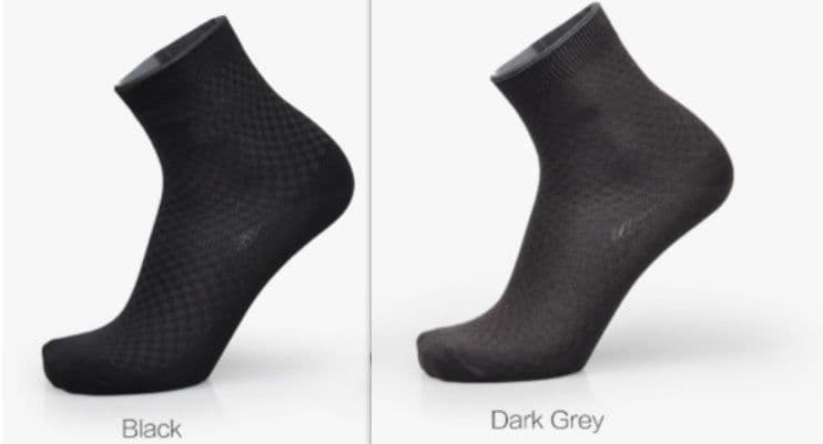 image-Bamboo Fiber Anti Odor Socks Middle Tube