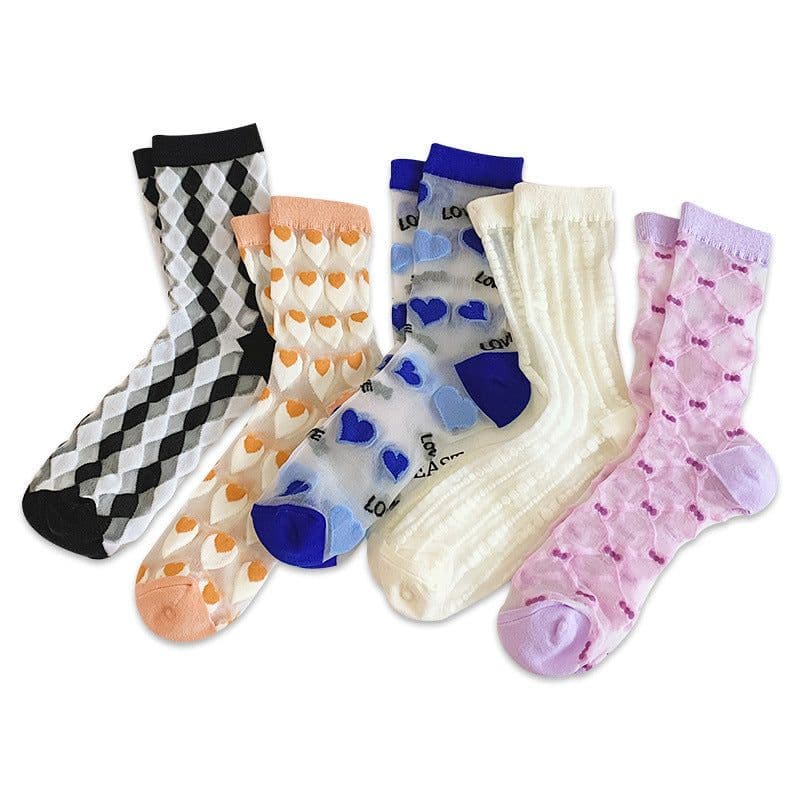 image-Crystasilk Sock Women's Mid Tube Stockings