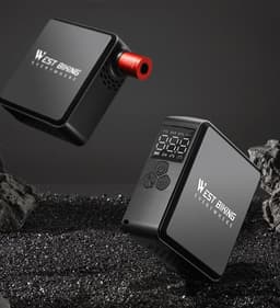 image-Mini Electric Tire Portable High Pressure American French Valve Road Mountain Bike Riding Air
