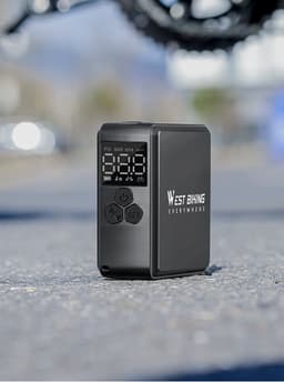 image-Mini Electric Tire Portable High Pressure American French Valve Road Mountain Bike Riding Air