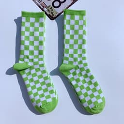 image-Socks Chessboard Socks Trendy Street European And American