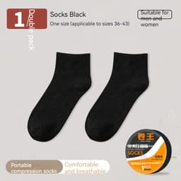image-Disposable Socks Roll King Mid-calf Men's Travel Socks Sports And Leisure