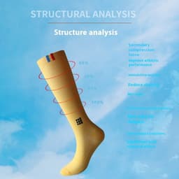 image-Pressure Long JK Sectional Sports Sports Socks Marathon Long Running Socks