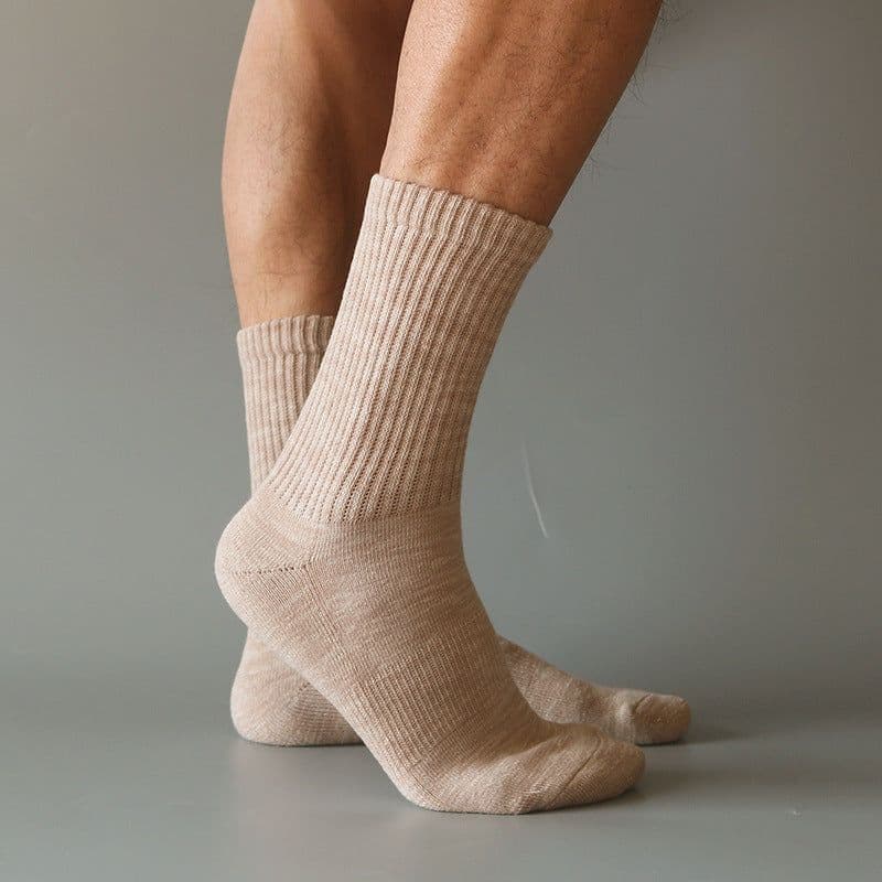 image-Cotton Thickened Socks Loose Towel Athletic Socks