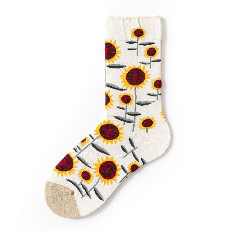 image-Creative Design Men's Middle Tube Socks Skateboard Street Couple Basketball Jk Socks