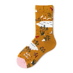 image-Creative Design Men's Middle Tube Socks Skateboard Street Couple Basketball Jk Socks