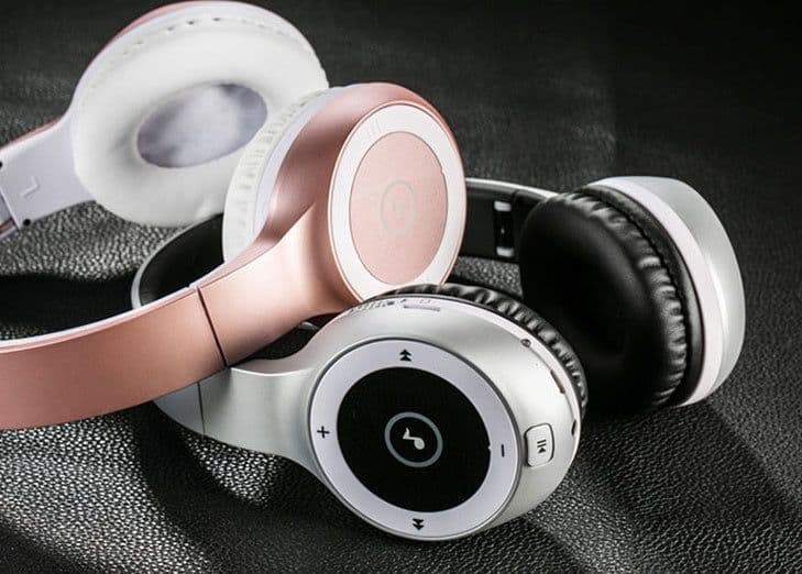 image-T8 Stereo Headset Bluetooth Headset HIFI Sports MP3 Card Wireless Phone Headset 4.0 Headphones