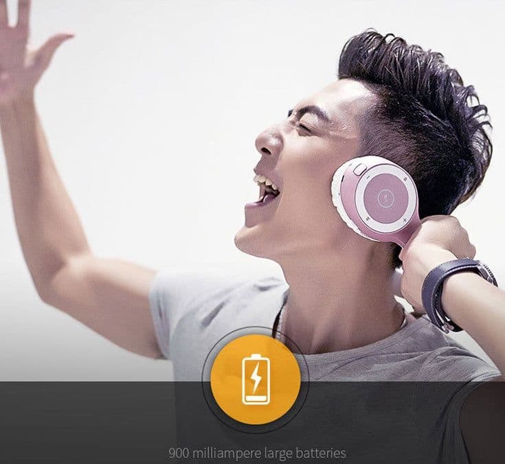 image-T8 Stereo Headset Bluetooth Headset HIFI Sports MP3 Card Wireless Phone Headset 4.0 Headphones