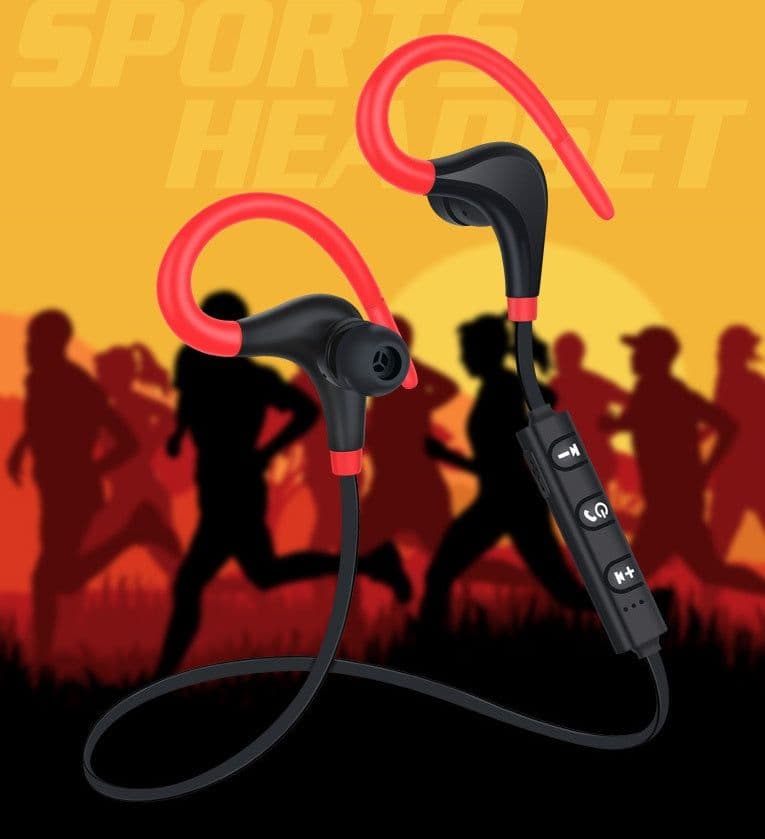 image-BT-01 Big Horn Sports Bluetooth Headset Bina Bluetooth 4.1 Protocol Wireless Sports Bluetooth Earbuds