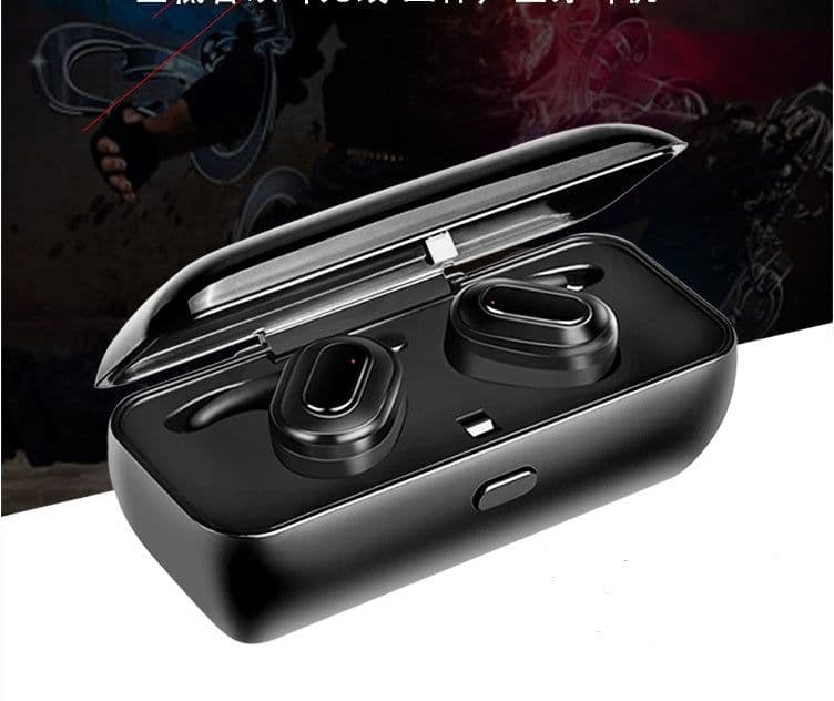 image-X26 wireless TWS ear Bluetooth 4.2 headphones binaural sports waterproof couple mini with wheat twin headphones