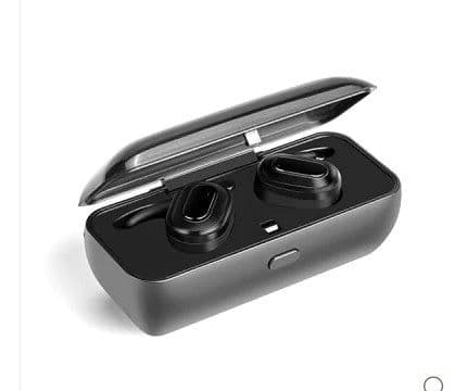 image-X26 wireless TWS ear Bluetooth 4.2 headphones binaural sports waterproof couple mini with wheat twin headphones