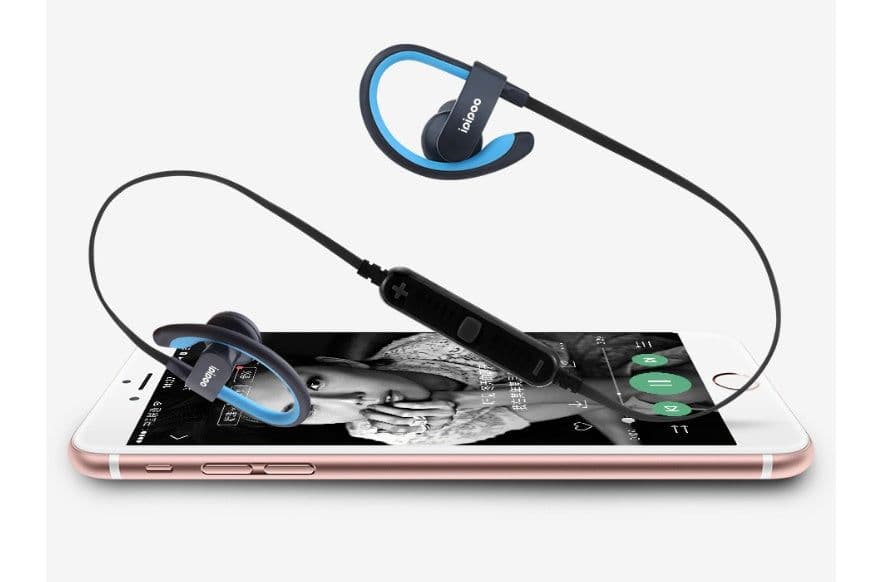 image-Wireless music sports running headphones