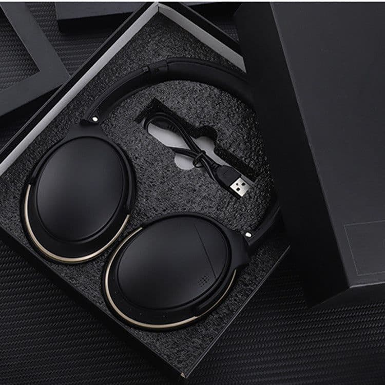 image-Wireless noise reduction foldable headphones