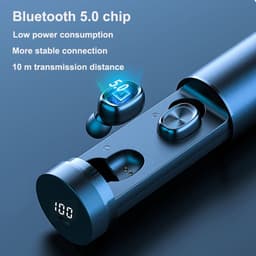 image-Bluetooth Earphone 5.0 Wireless 8D HIFI Sport MIC Earbuds Gaming Music Headset