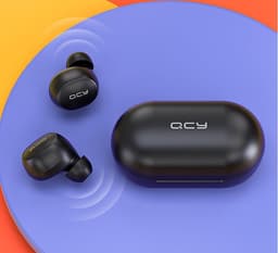image-QCY T4 true wireless mini invisible earbud in-ear headphones