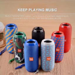 image-Wireless Bluetooth Speaker 10W Waterproof Column Subwoofer Portable Soundbar