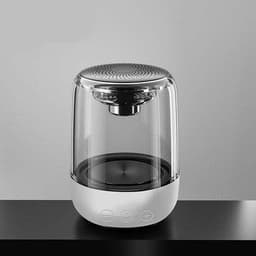 image-Portable Speakers Bluetooth Column Wireless Bluetooth Speaker Powerful Bass Radio with Variable Color LED Light