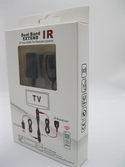 image-Newest IR Extender Infrared Repeater Remote Control 30 to 60Khz Dual Band IR Over HDMI Remote Control Extender Receiver