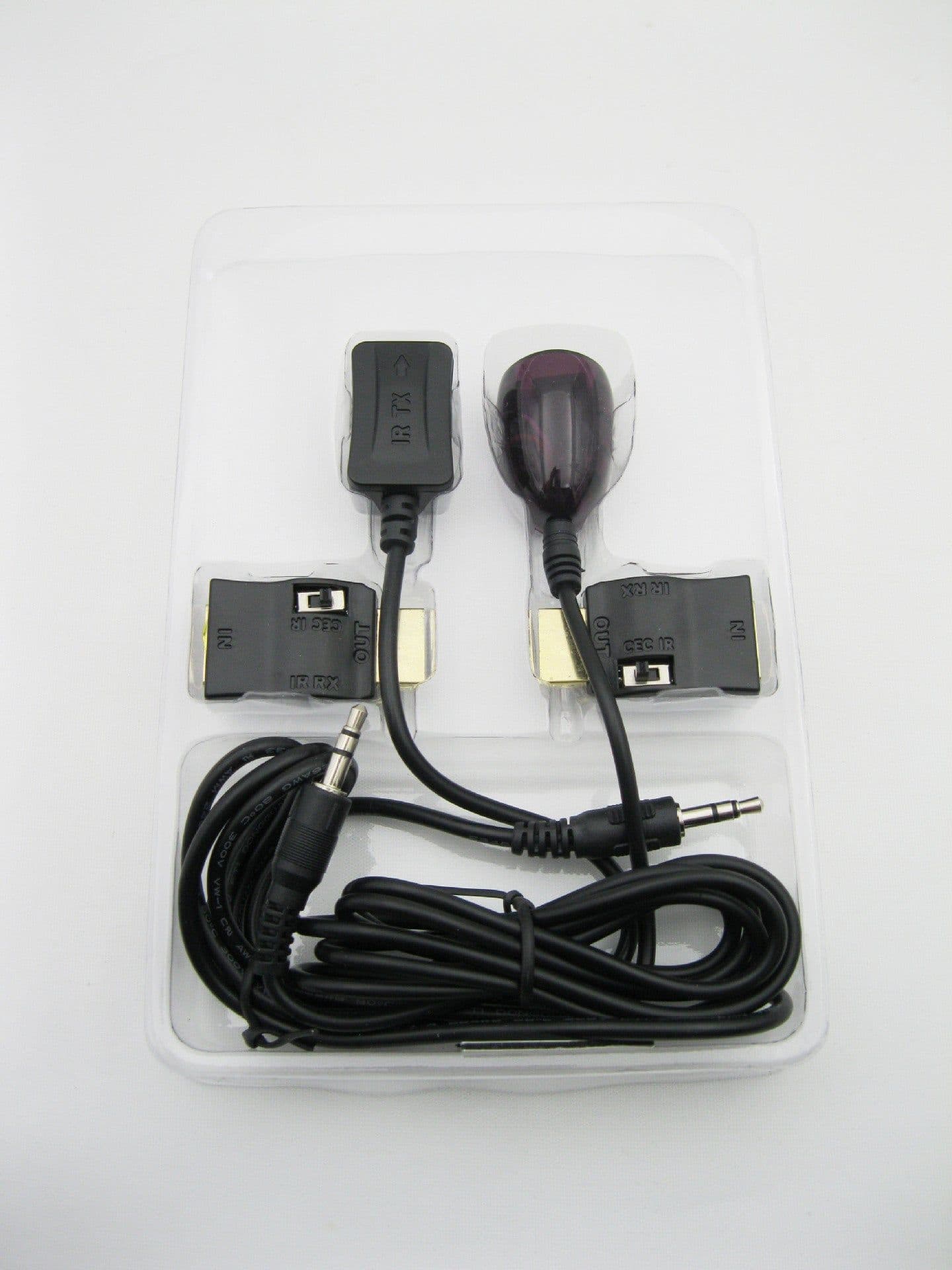 image-Newest IR Extender Infrared Repeater Remote Control 30 to 60Khz Dual Band IR Over HDMI Remote Control Extender Receiver