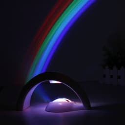 image-Novelty LED Romantic Sky Rainbow Colorful Projection Night Light