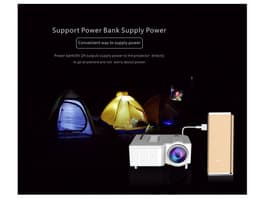 image-UNIC UC28B projector 50lumens USB TFcard LED Micro Projector
