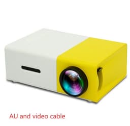 image-Portable Projector 3D Hd Led Home Theater Cinema HDMI-compatible Usb Audio Projector Yg300 Mini Projector