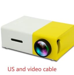 image-Portable Projector 3D Hd Led Home Theater Cinema HDMI-compatible Usb Audio Projector Yg300 Mini Projector