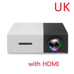image-Portable Projector 3D Hd Led Home Theater Cinema HDMI-compatible Usb Audio Projector Yg300 Mini Projector