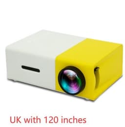 image-Portable Projector 3D Hd Led Home Theater Cinema HDMI-compatible Usb Audio Projector Yg300 Mini Projector